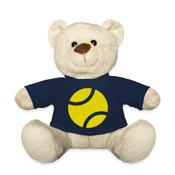 Tennis Tennisspieler Tennisball Tennisliebhaber - Teddy - French Navy - Vorne