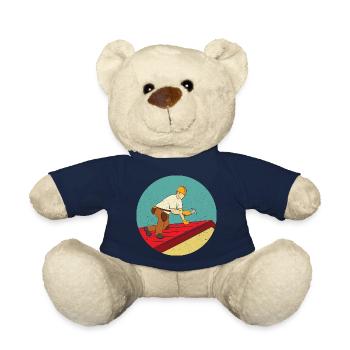 Dachdecker der einzig wahre Handwerker - Teddy - French Navy - Vorne