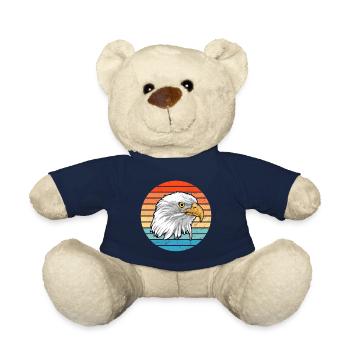 bald eagle - Teddy Bear - french navy - Front