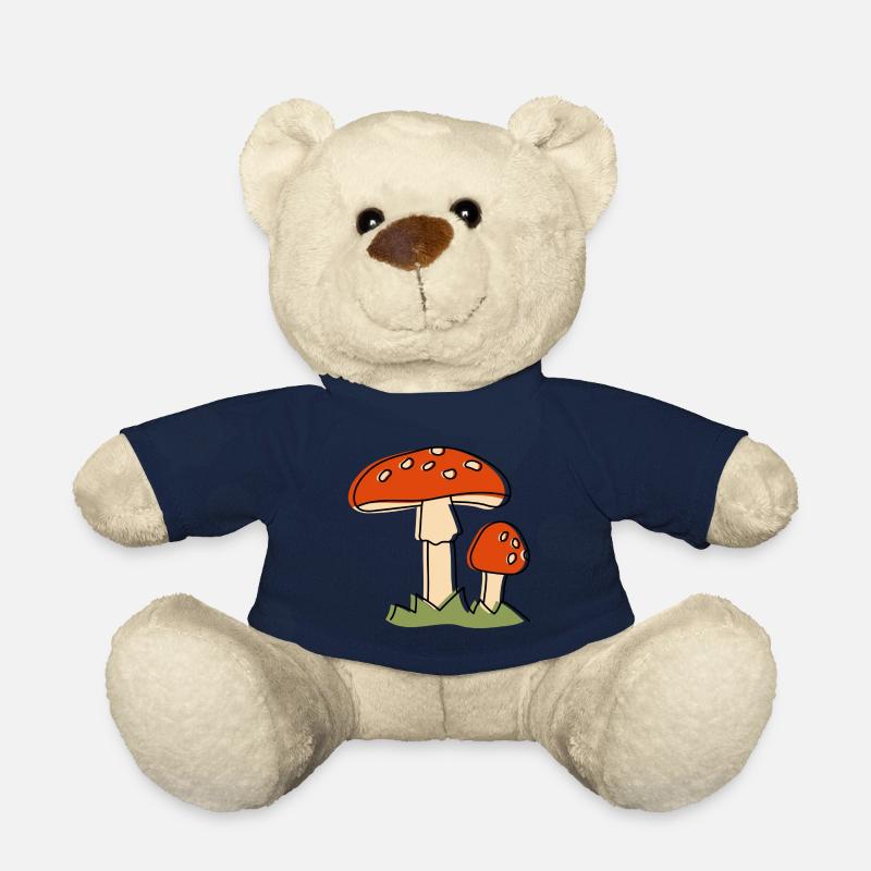 Fliegenpilz Pilze Pilz - Teddy - French Navy