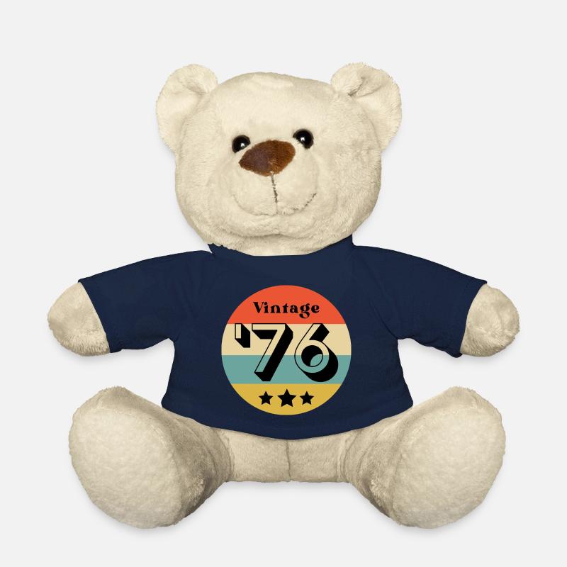 millésime 1976 - Nounours - bleu marine