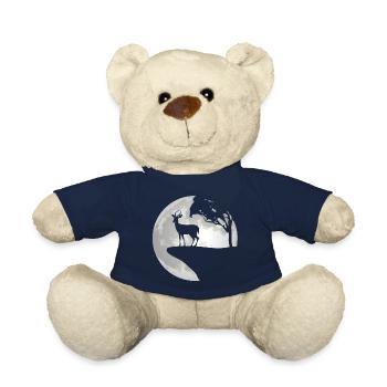 Impala Antilope Vollmond Afrika Geschenk - Teddy - French Navy - Vorne