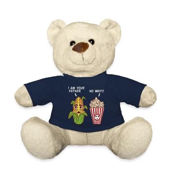 Vegan Farm Vegetable Yellow Cooking Collection - Teddy Bear - french navy - Front
