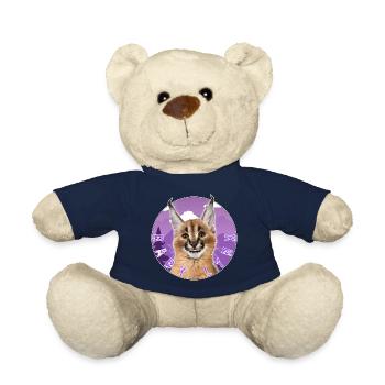 Luchsbaby - Ein Blickfang, der es wert ist - Teddy - French Navy - Vorne