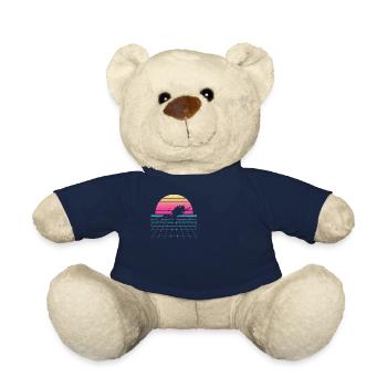 Scuba Diver Diving Femmes Scuba Divers - Nounours - bleu marine - Devant