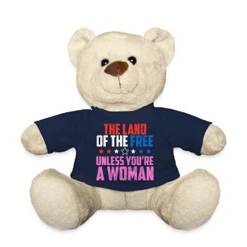 Land Of The Free à moins que vous ne soyez une femme pro choix - Nounours - bleu marine - Devant