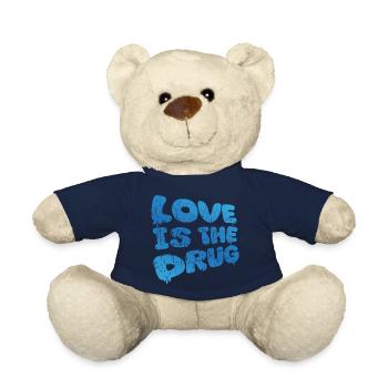 L’amour est la drogue (Blue Scratched Edition) - Nounours - bleu marine - Devant