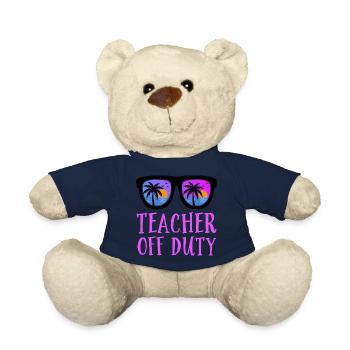 Enseignant hors service Lehrer außer Dienst - Nounours - bleu marine - Devant
