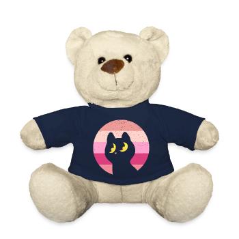 Katze Retro - Teddy - French Navy - Vorne