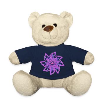 Blüte - Teddy - French Navy - Vorne