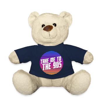 Enfant des années 90 - Nounours - bleu marine - Devant