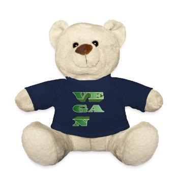 VÉGÉTALIEN - Nounours - bleu marine - Devant
