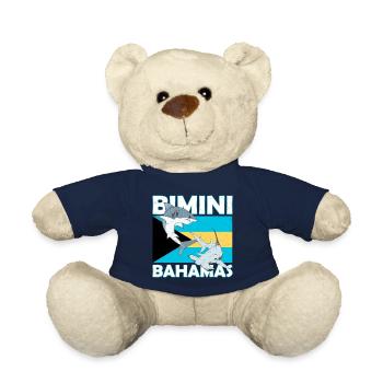Bimini Bahamas flag - Teddy Bear - french navy - Front