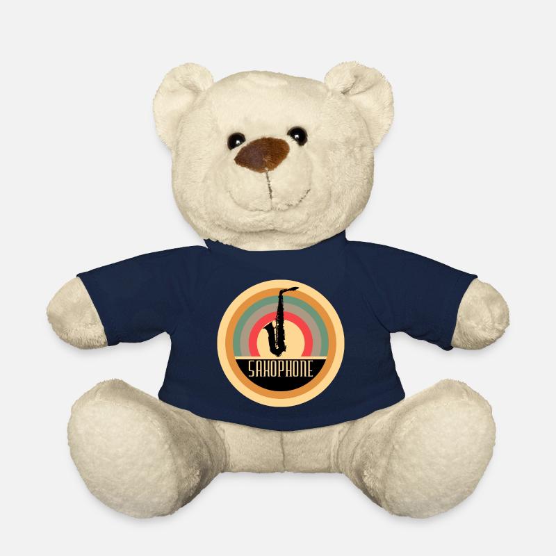 Saxophon Zubehör Geschenkidee - Teddy - French Navy