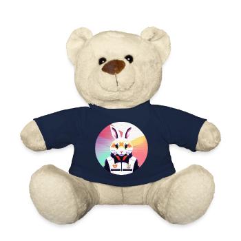 Bunny, Rabbit, Easter Bunny - Teddy Bear - french navy - Front