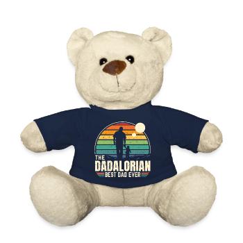 Sunset - The Dadalorian Mando - Meilleur Papa - Nounours - bleu marine - Devant