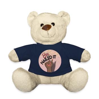 You nailed it! You did it! - Teddy Bear - french navy - Front