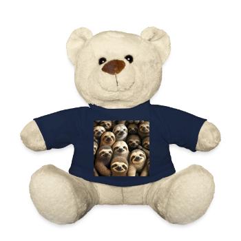 Modèle de paresseux - Nounours - bleu marine - Devant