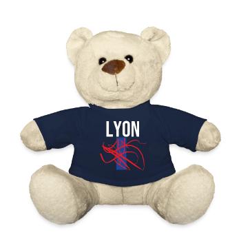 Traditionelles Lyon Souvenir - Teddy - French Navy - Vorne