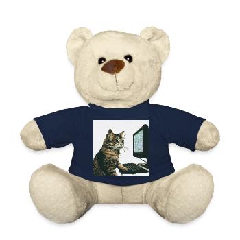 Pixelhackercat - Teddy - French Navy - Vorne