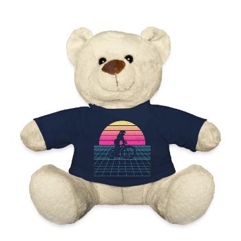 Herren Damen Mountainbike Radfahren MTB Radfahrer - Teddy - French Navy - Vorne