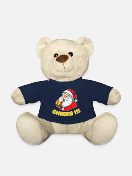 Weihnachtsmann mit Bier Cheers!!! - Teddy - French Navy
