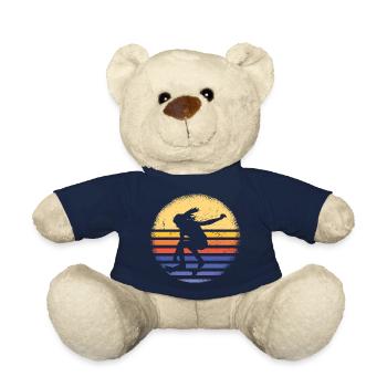 Sport Retro Sunset Skateboarding - Teddy - French Navy - Vorne
