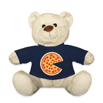 Pizza Dad Pizza slice - Teddy Bear - french navy - Front
