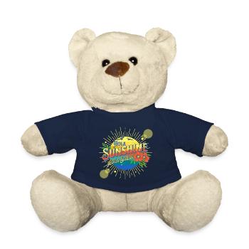 Latin Tropical Beach Summer Waves Sunny Vacation - Teddy - French Navy - Vorne