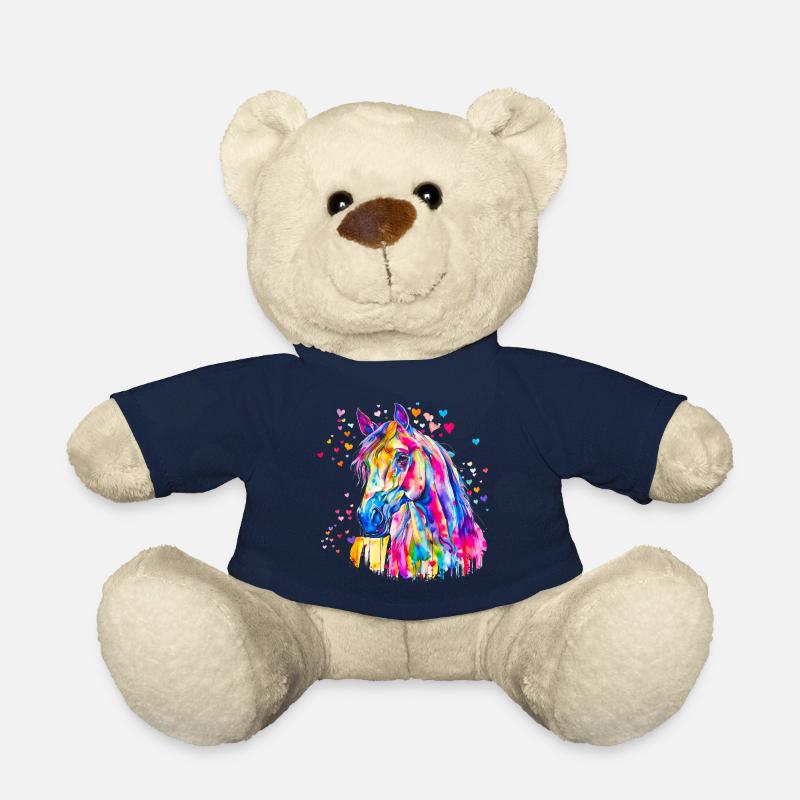 Buntes Pferd - Teddy - French Navy