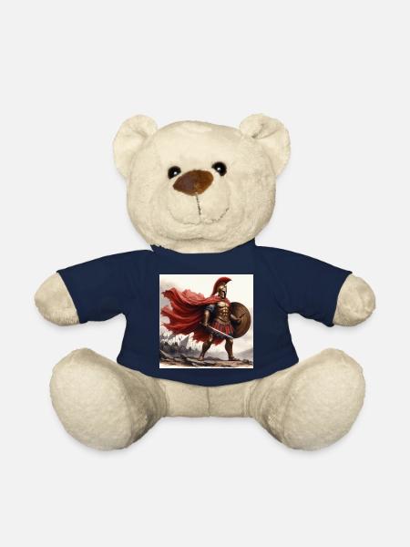 Spartanisches Hopliten-Aquarell - Teddy - French Navy