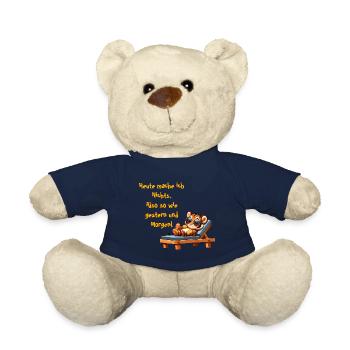 Heute mache ich nichts Tiger - Teddy - French Navy - Vorne