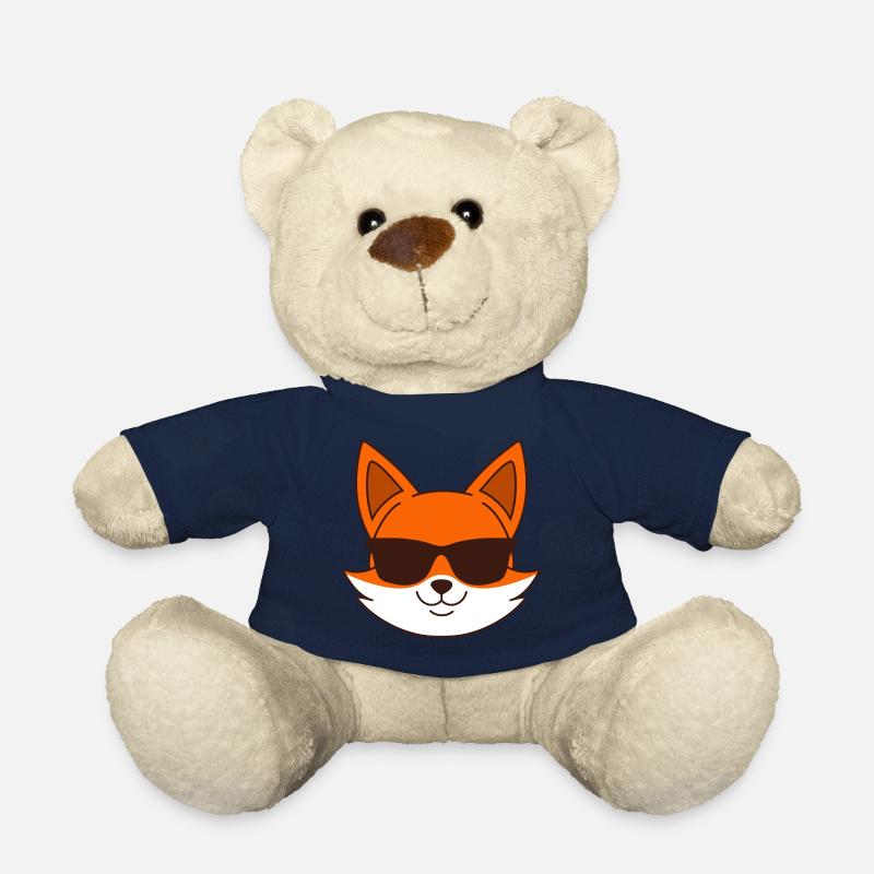 Fuchs mit Sonnenbrille - Teddy - French Navy