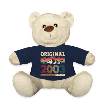 21. Geburtstag Original Juni 2003 Jahrgang 2003 - Teddy - French Navy - Vorne