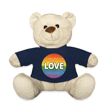 LGBTQ Love - Teddy - French Navy - Vorne
