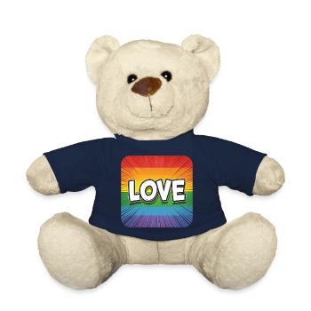 LGBTQ Love - Teddy - French Navy - Vorne