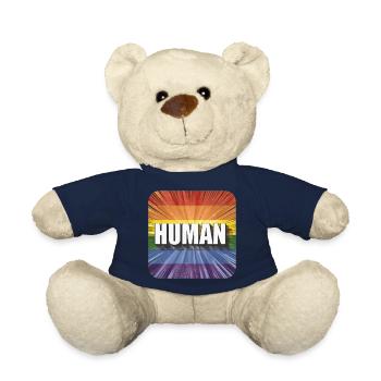 Humain LGBTQ - Nounours - bleu marine - Devant