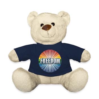 LGBTQ Freedom - Teddy - French Navy - Vorne