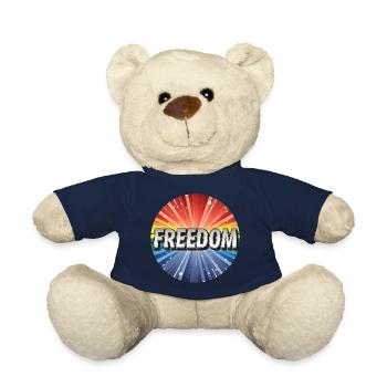 Liberté LGBTQ - Nounours - bleu marine - Devant