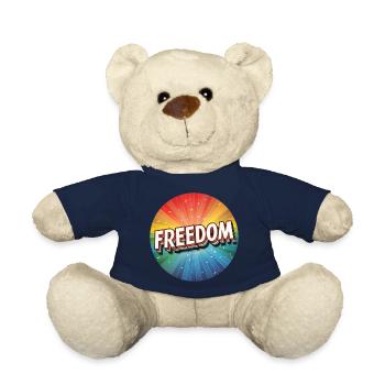 LGBTQ Freedom - Teddy - French Navy - Vorne