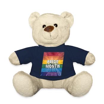 Mois de la fierté LGBTQ - Nounours - bleu marine - Devant