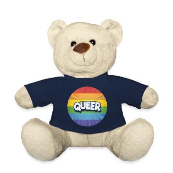 LGBTQ Queer - Teddy - French Navy - Vorne