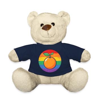 LGBTQ Orange - Teddy - French Navy - Vorne