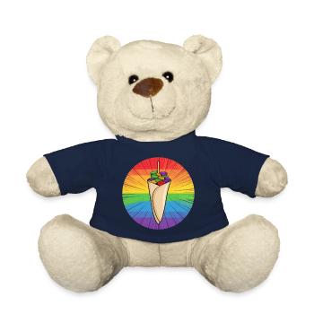 LGBTQ Kebab - Nounours - bleu marine - Devant