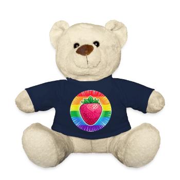 LGBTQ Erdbeere - Teddy - French Navy - Vorne