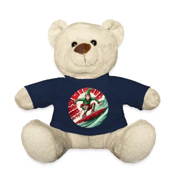 Weihnachtself Beim Surfen - Teddy - French Navy - Vorne