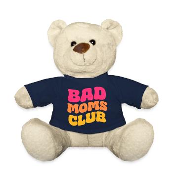 Club des mauvaises mamans - Nounours - bleu marine - Devant