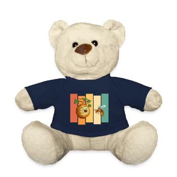 Ruche d’abeille - Nounours - bleu marine - Devant