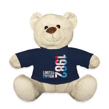 Cadeau d’anniversaire 1982 Édition limitée 1982 - Nounours - bleu marine - Devant