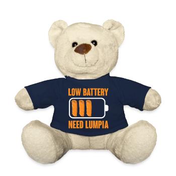 low battery need lumpia Design for a enthusiast of - Teddy - French Navy - Vorne
